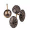 Okrągły Dome Dekoracyjne Gwoździe Tapicerki Red Copper / Bronze For Sofa dostawca
