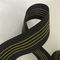 Tapicerka tapicerki siedziska Yellow Lines, elastyczne paski mebli 90g / M dostawca